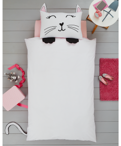 Povlečení pro děti 1-lůžko KOČKA 137x200