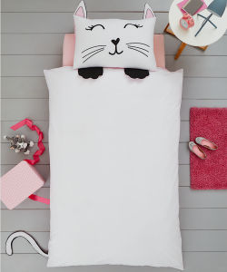 Povlečení pro děti 1-lůžko KOČKA 137x200