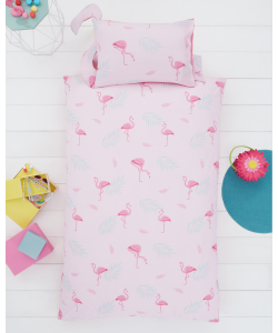 Children's single bedding set FLAMINGO 137x200