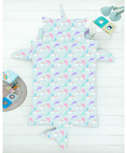 Children's single bedding set NARWHAL 137x200