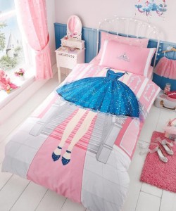 Children's single bedding set PRINCESS PANEL 137x200