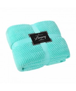 Hrací deka POPCORN mátová 200x240