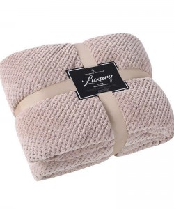 Luxury Throw POPCORN Oyster 200x240