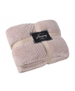 Hrací deka POPCORN šedobéžová 200x240