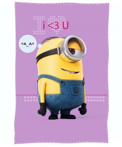 Children's Fleece Blanket Violet 100x150