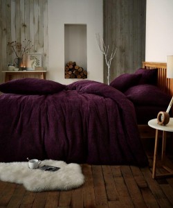 Povlečení mikroplyš na 1-lůžko PURPLE 135x200