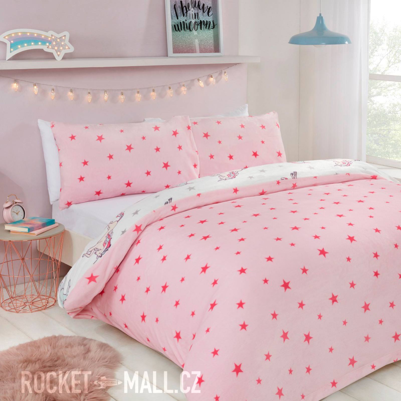 teddy fleece bedding set