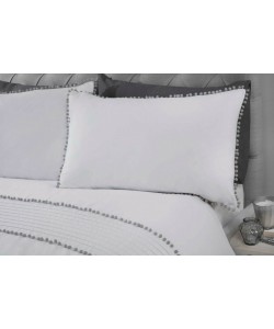 Cotton bedding POM POM WHITE 200x200