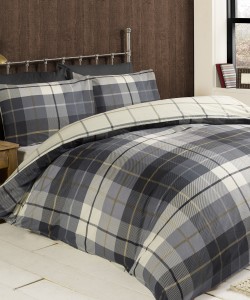 Double duvet set LOMOND BRUSHED COTTON BLUE 200x200