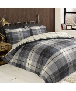 Povlečení na dvoulůžko LOMOND BRUSHED COTTON BLUE 200x200