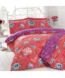 Single Duvet Set SAPPORO RASPBERRY 135x200