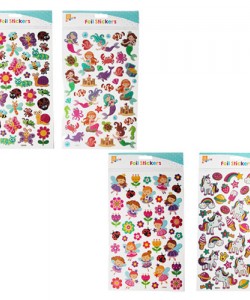 Girls Holographic Stickers