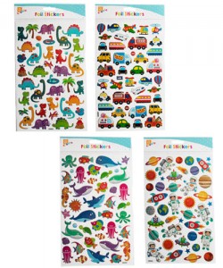 Boys Holographic Stickers