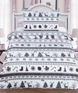 Microplush Comforter Set CHRISTMAS 140x200
