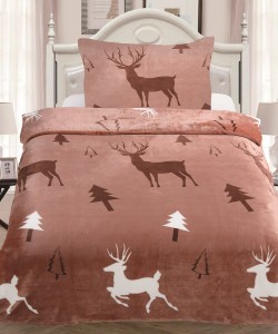 Microplush Comforter Set DEER 140x200