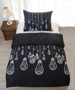 Saten bedding BULB 140x200