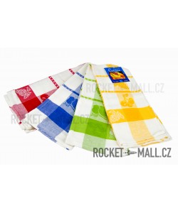Kuchyňské utěrky OVOCE 45x65  4 ks (mix barev) 