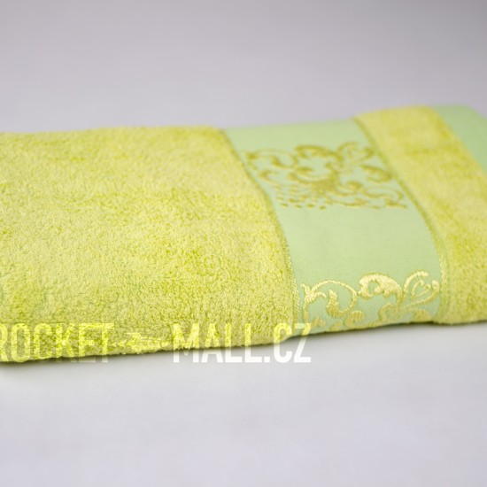 Soft bamboo bath towel ANKARA light green 70x140