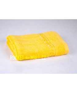 Bambusový ručník ANKARA žlutá 50x100