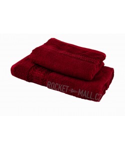 Osuška a Ručník froté Florina VINOVÁ 70x140 + 50x100