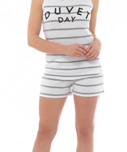 Ladies Summer Short Pyjamas Set DUVET DAY