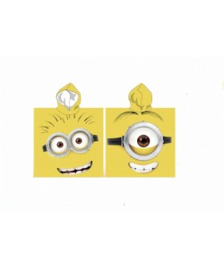 Childrens Hooded Towel Poncho MINIONS 55x110