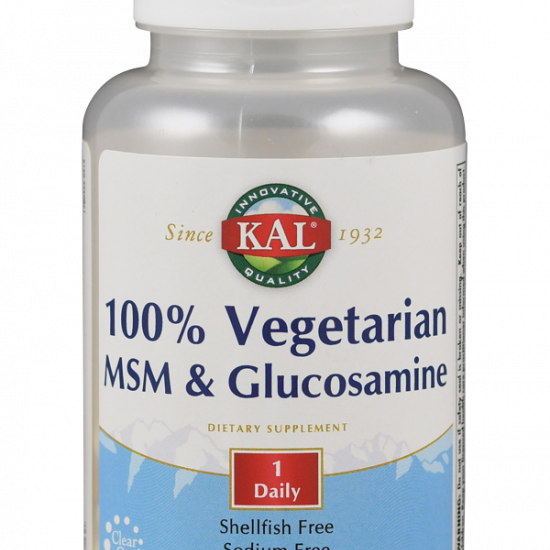 MSM a glukosamin 100% vegetariánské