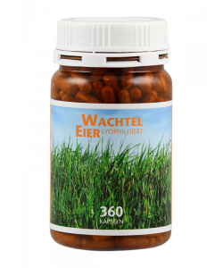 Quail eggs, lyophilized