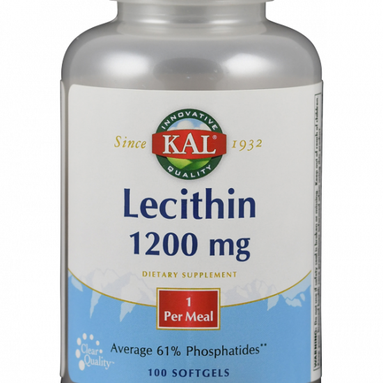 Lecithin soft capsules 1200 mg
