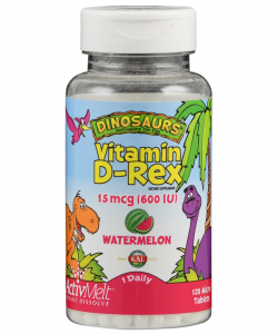 Vitamin D-Rex, D3, 600 i. E. ActivMelt™ I laboratorně testováno