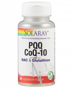 PQQ, CoQ10 s NAC a glutathionem