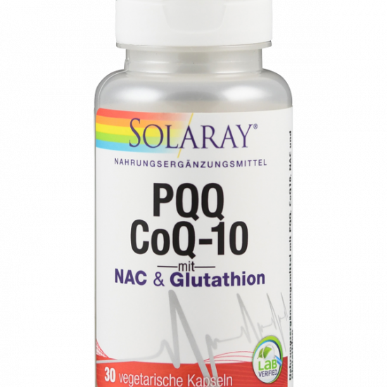 PQQ, CoQ10 with NAC & Glutathione